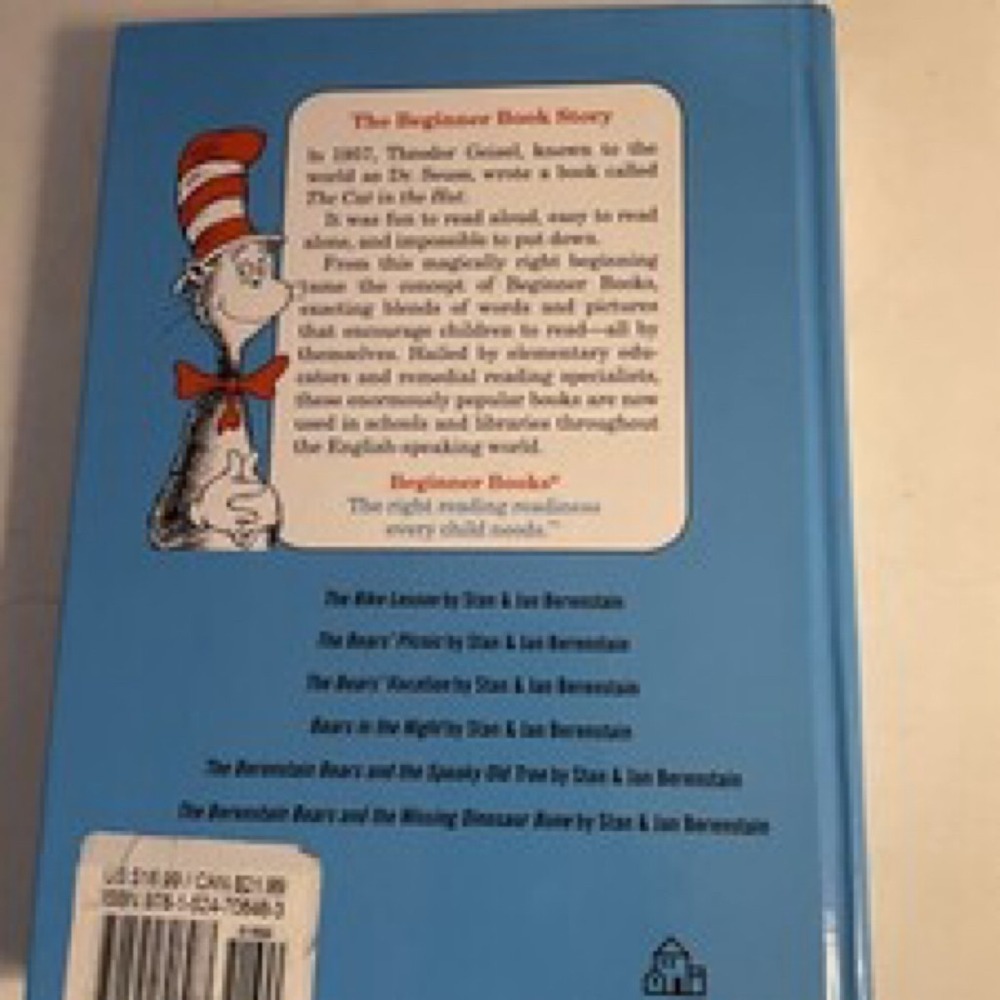 The Big Book of Berenstain Bears Beginner Books Children Stories Gift Toy Read - Picture 8 of 8